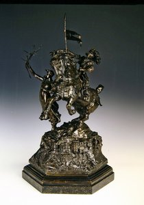 San Giorgio e il drago, Vittoria che guida