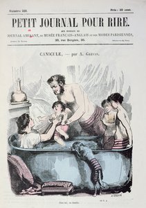 Calore torrido: Il bagno di famiglia, copertina di 