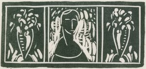 Linoleum Cut con Tributo di Sherwood Anderson da Alfred H. Maurer