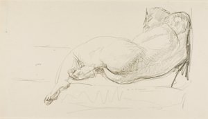 Nudo reclinato da Alfred H. Maurer
