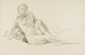 Nudo reclinato da Alfred H. Maurer