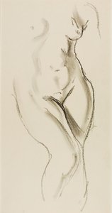 Nudo in piedi da Alfred H. Maurer