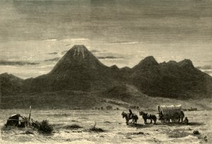 Lassens Butte, Valle del Sacramento da Alfred Harral