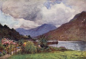 Un Giardino a Leenane, Connemara da Alfred Heaton Cooper