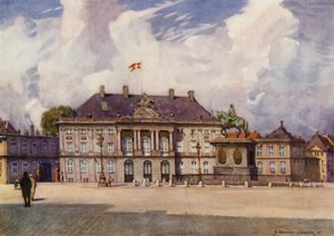 Danimarca: Copenaghen, Il Palazzo di Amalienborg