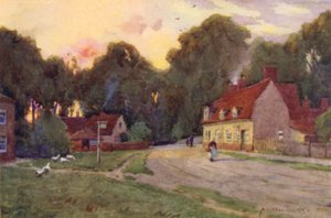 East Bergholt, Suffolk da Alfred Heaton Cooper