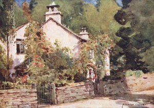 Distretto dei Laghi: Dove Cottage, Grasmere da Alfred Heaton Cooper