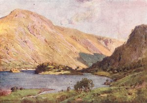 Distretto dei Laghi: Thirlmere e Helvellyn da Alfred Heaton Cooper