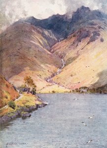 Distretto dei Laghi: Wastwater e Scawfell da Alfred Heaton Cooper