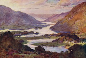 Laghi di Killarney dalla Strada di Kenmare da Alfred Heaton Cooper