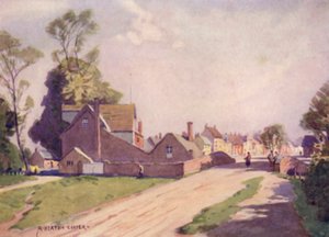 Long Melford, Suffolk da Alfred Heaton Cooper