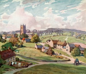 Villaggio di Mells, vicino a Frome