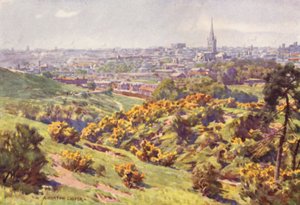 Norwich da Mousehold Heath, Norfolk da Alfred Heaton Cooper