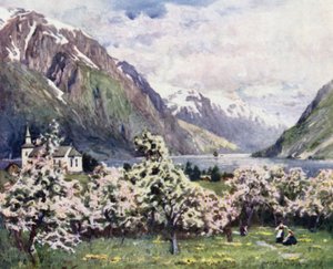 Oode, Hardangerfjord da Alfred Heaton Cooper