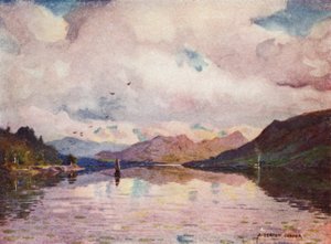 Riflessioni, Kylemore Lough da Alfred Heaton Cooper