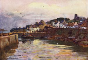 Il Porto, Roundstone, Contea di Galway da Alfred Heaton Cooper