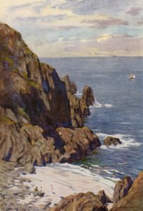 rocce di Kullen, Molle, sul Kattegatt da Alfred Heaton Cooper