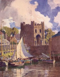 La porta sud, Kings Lynn, Norfolk da Alfred Heaton Cooper