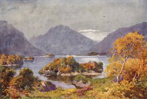 Il Lago Superiore, Killarney da Alfred Heaton Cooper
