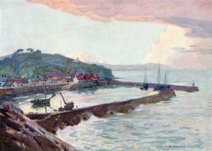 Porto di Watchet da Alfred Heaton Cooper
