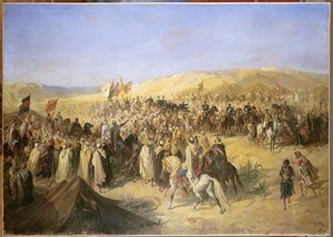 Napoleone III (1808-73) in Algeria, 21 maggio 1865