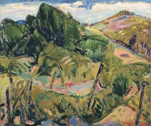 Paesaggio, c.1916 da Alfred Henry Maurer
