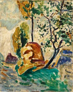 Albero e roccia da Alfred Henry Maurer