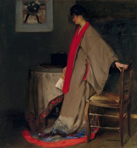 Giovane donna in kimono, c.1901