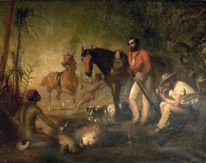 Dopo la Caccia al Leone da Alfred Hichens Corbould