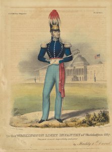 Alla Washington Light Infantry di Washington City da Alfred Hoffy