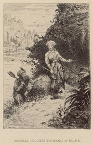 Rasselas scopre i mezzi di fuga da Alfred Holst Tourrier