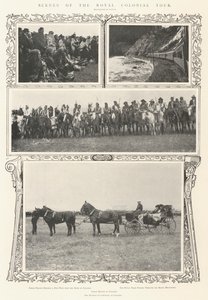 Scene del tour reale coloniale da Alfred Hugh Fisher