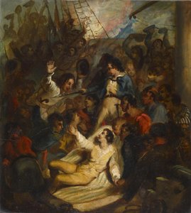 «Non abbandonate quella nave!» da Alfred Jacob Miller