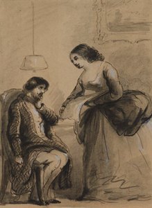 Harry, caro. Guarda che bella seta ho comprato da Alfred Jacob Miller