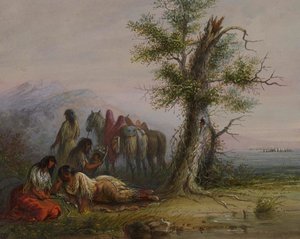 Donne indiane da Alfred Jacob Miller