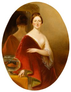 Ritratto della signora Decatur Howard Miller (Eliza Credilla Hare) da Alfred Jacob Miller