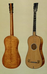 Chitarra realizzata da Antonio Stradivari (c.1644-1737), da 
