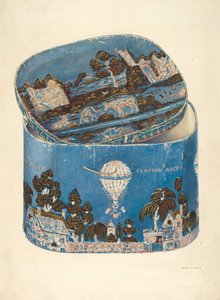 Design per scatola da cappello