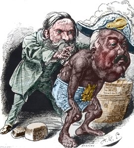 Clement Duvernois (1836-1879), politico francese, cercò di ripulire Francois Achille Bazaine (Francois-Achille) da Alfred Le Petit