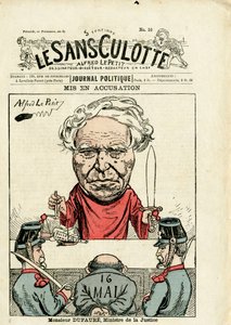 Copertina di Le Sans-Panlotte, numero 10, Satirico a Colori da Alfred Le Petit