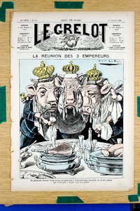 Copertina di Le Grelot, Satirico a Colori da Alfred Le Petit