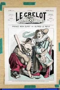 Copertina di "The Grelot", numero 51, Satirico a Colori