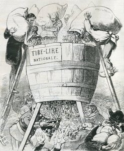 I figli di Danaus, i francesi contribuirono a riempire il caffè dello Stato mentre veniva svuotato dai prussiani e dai bonapartisti. in "L