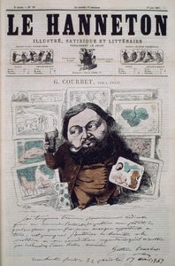 Gustave Courbet, illustrazione di copertina da 