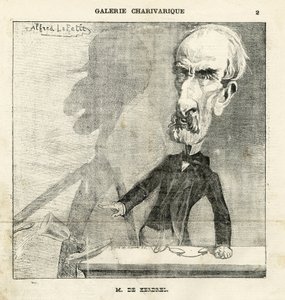 Illustrazione di Alfred Le Pete (1841-1909) in Le Charivari da Alfred Le Petit