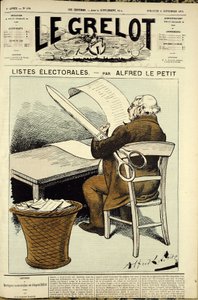 Illustrazione per la copertina di Le Grelot, n. 178