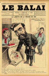 Illustrazione di Alfred Le Pepetit per la copertina di Le Bai, no 6 da Alfred Le Petit