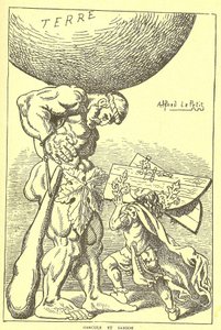 Illustrazione di Alfred Le Pete (1841-1909) in Gros-Jean e la sua parrocchia da Alfred Le Petit
