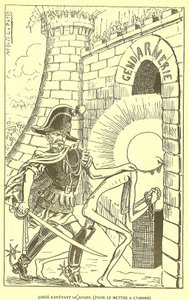Illustrazione di Alfred Le Pete (1841-1909) in Gros-Jean e il suo curato da Alfred Le Petit