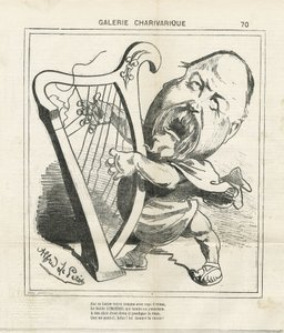 Illustrazione di Alfred Le Pete (1841-1909) in Le Charivari